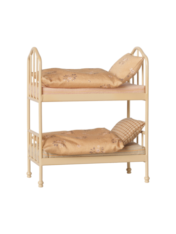 Maileg Bunk Bed, Mouse - Wheat