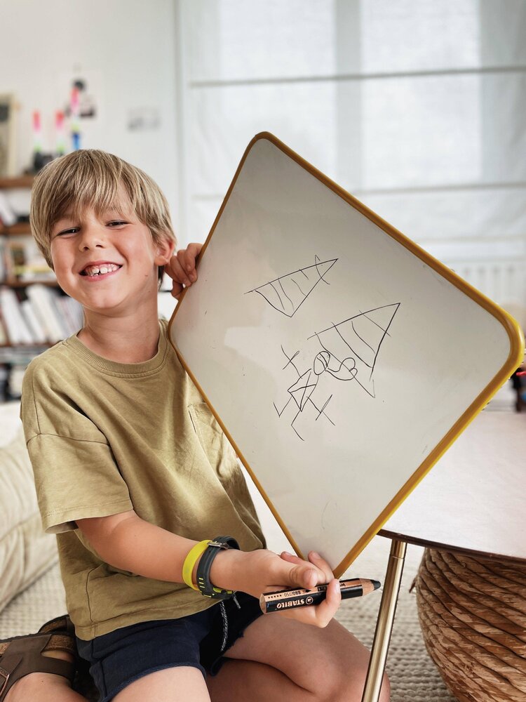 Ecole Magnetic Whiteboard - Honey