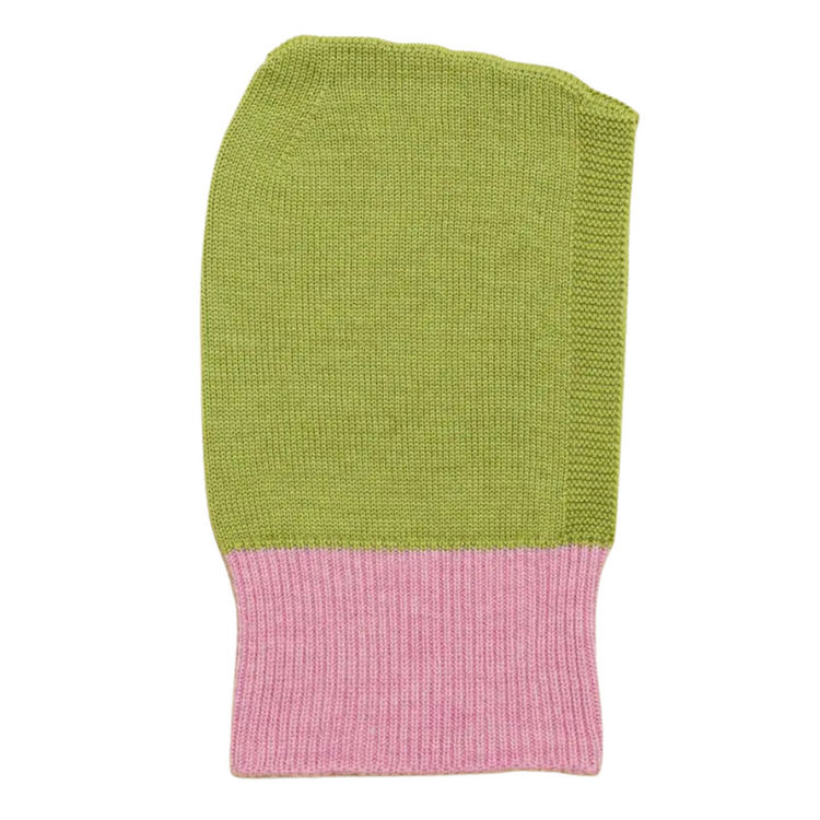 Hvid Balaclava Eddy - Lime Pop/Cotton Candy