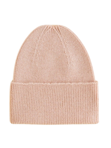 Hvid Beanie Fonzie - Apricot