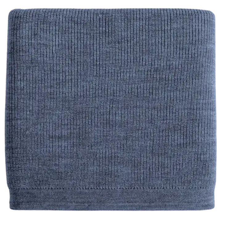 Hvid Dekentje Felix - Denim