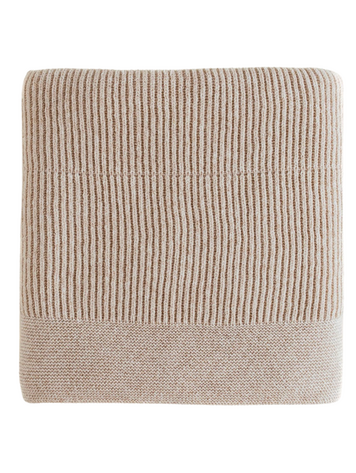 Hvid Dekentje Gaston - Beige