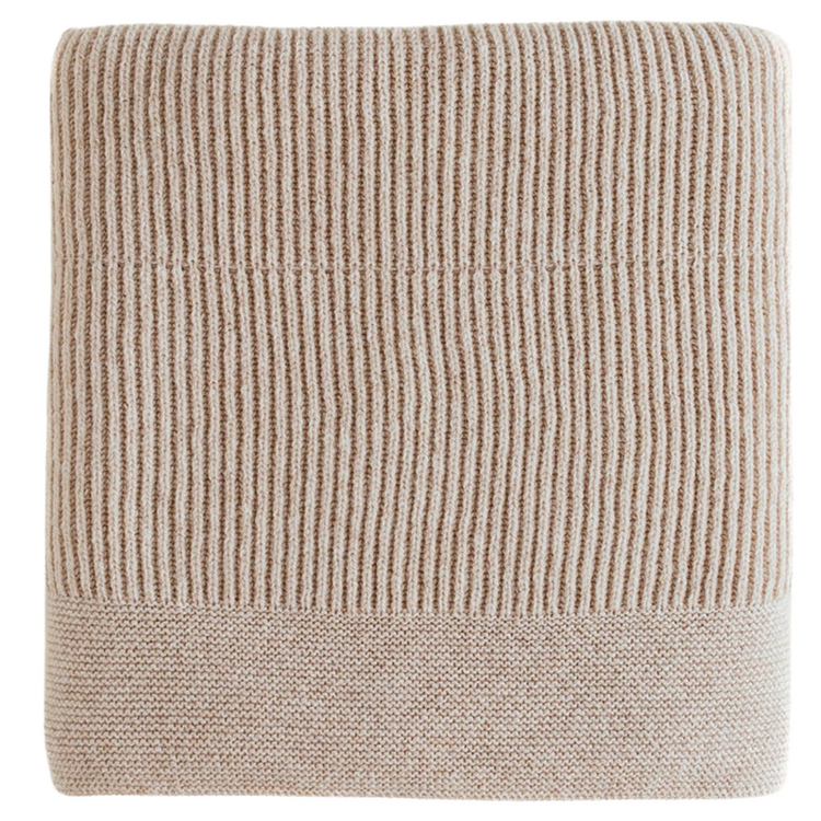 Hvid Dekentje Gaston - Beige