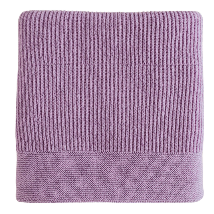 Hvid Blanket Gaston - Lavender