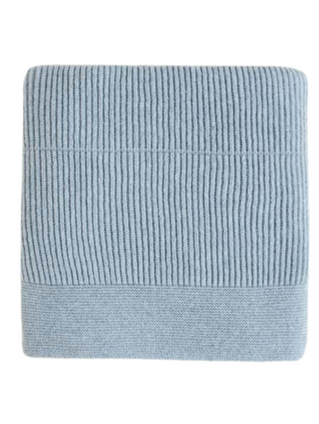 Hvid Dekentje Gaston - Frost Blue