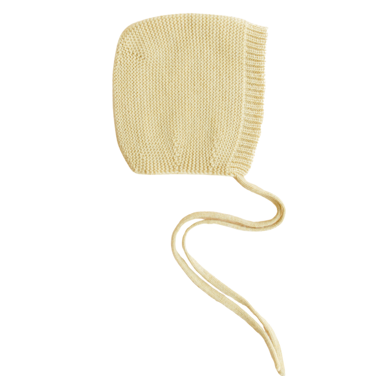 Hvid Bonnet Dolly - Light Yellow