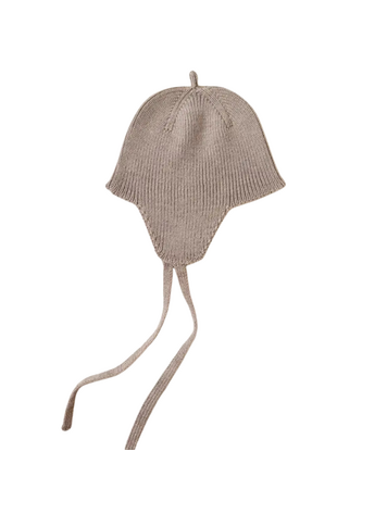 Hvid Bonnet Kota - Sand