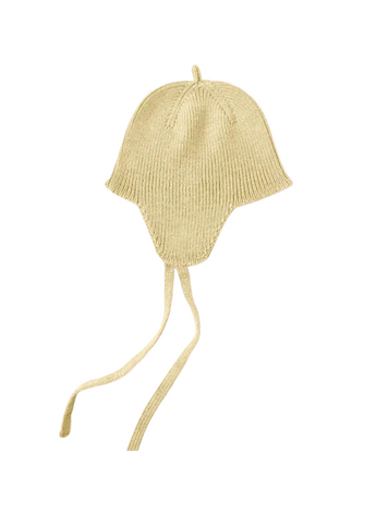 Hvid Bonnet Kota - Light Yellow