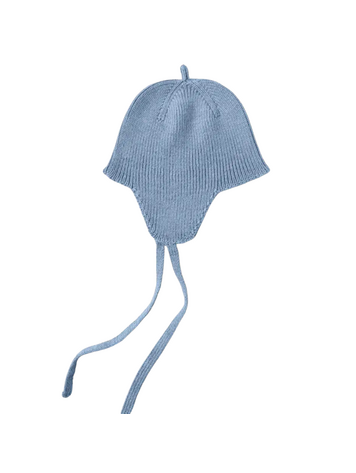 Hvid Bonnet Kota - Light Blue