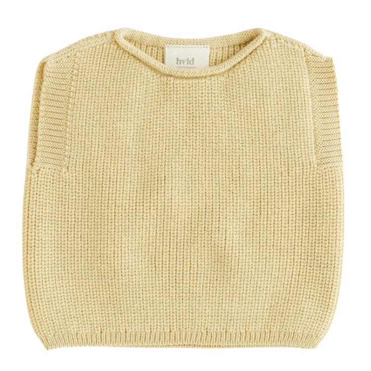 Hvid Vest Harvey - Light Yellow