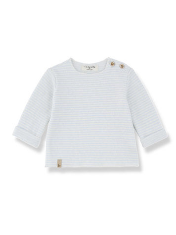 1+ in the family Aubin Sweater - Ciel