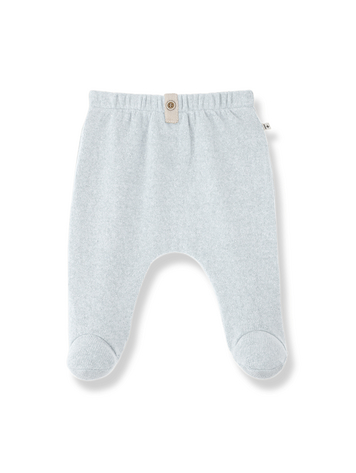 1+ in the family Saignon Leggings w/Feet - Ciel