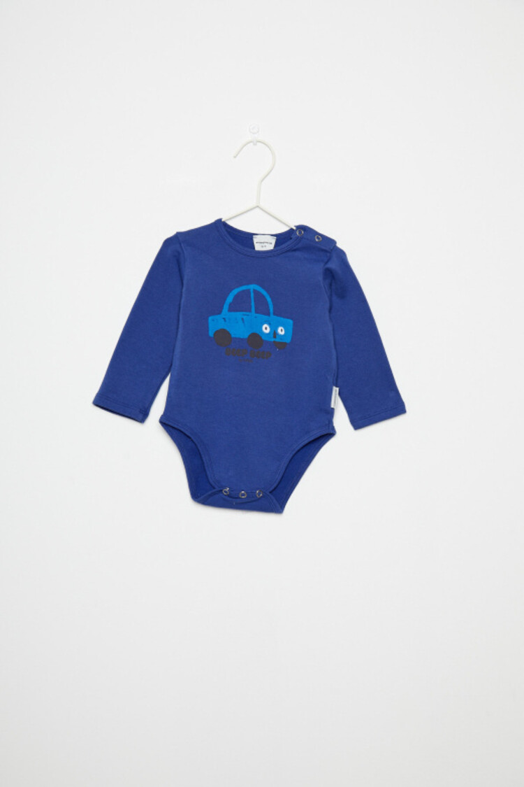 Weekend House Kids Beep Beep Body - Blue