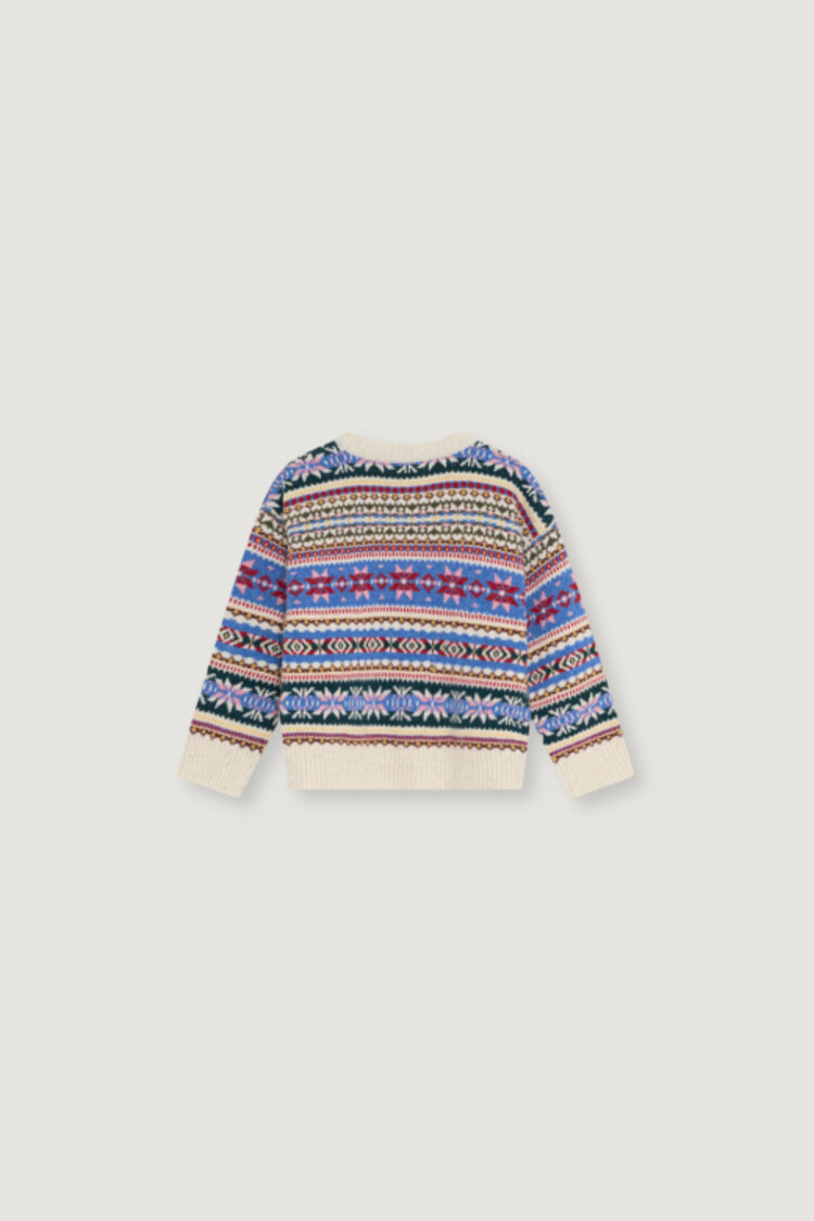 The New Society Caia Cardigan - Caia Jacquard