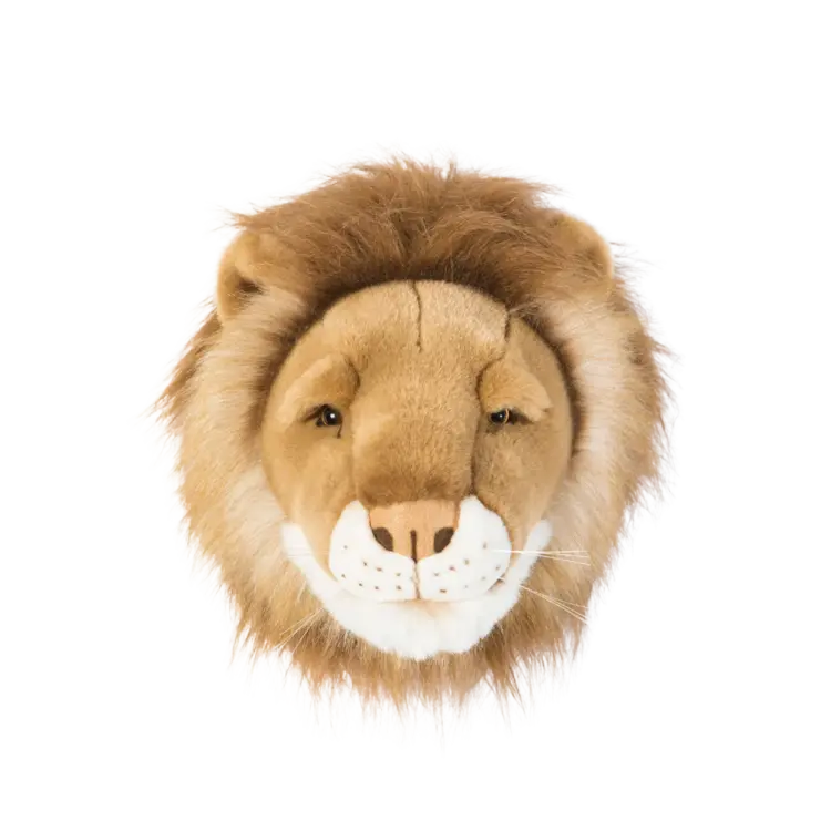 Wild & Soft Dierenhoofd - Leeuw Cesar
