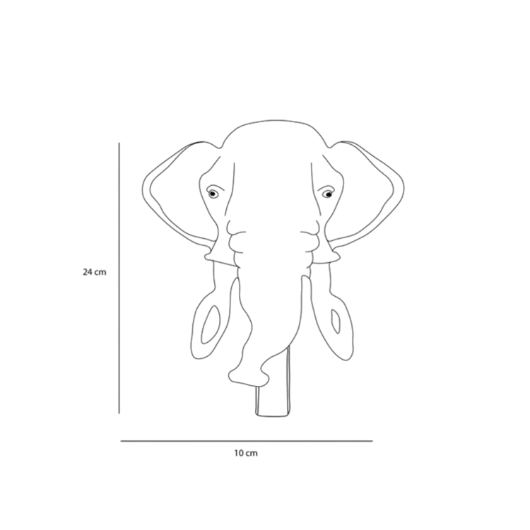 Wild & Soft Coat Hook - Mammoth