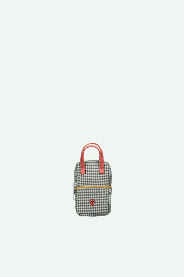 Sticky Lemon Mini Rugzakje  - Gingham Midnight/Moon