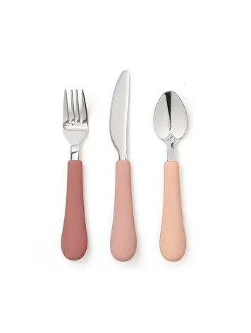 Cam Cam Copenhagen Flower Kids Bestek Set - Rose Mix