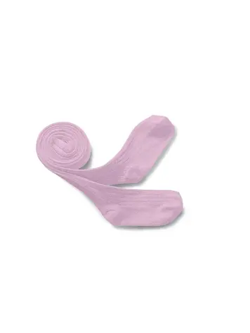 Collégien Louise -  Louise Ribbed Tights - Rose Dragée