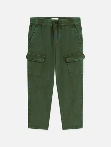 Scotch & Soda Peached Cargo Pants - Kombu Green