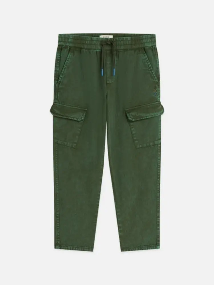 Scotch & Soda Peached Cargo Pants - Kombu Green