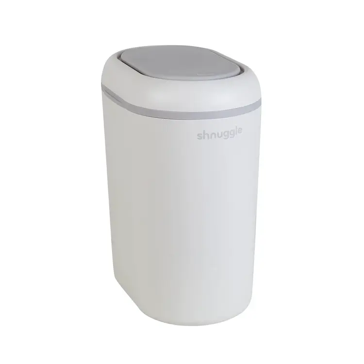 Shnuggle Nappy Bin - White