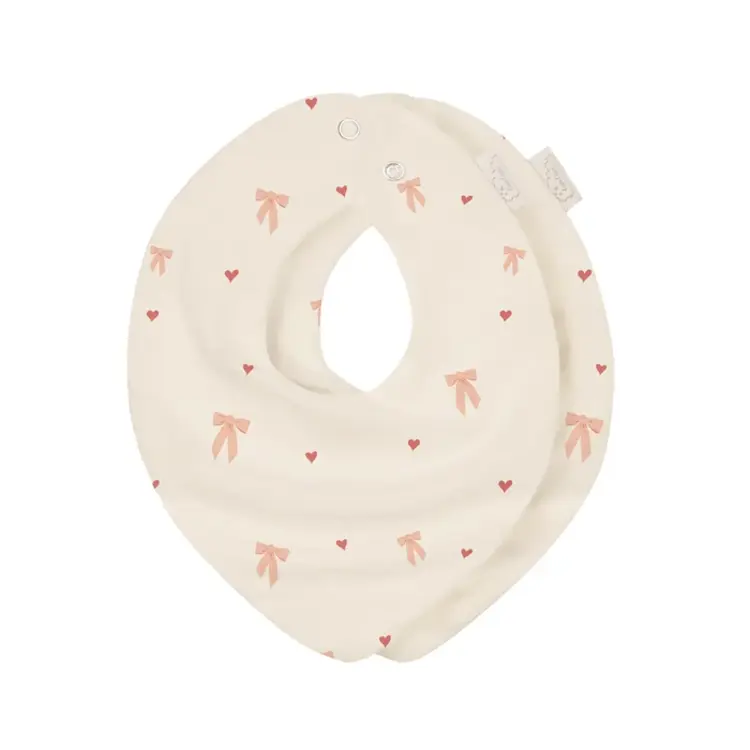 Cam Cam Copenhagen Bandana Bibs 2-Pack - Bows