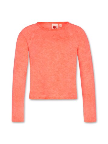 American Outfitters Amvi T-shirt - Fluo Coral