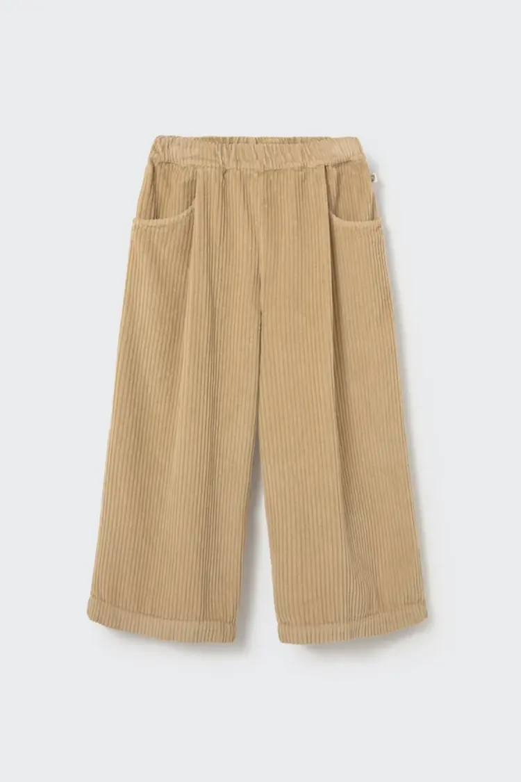 COZMO Aura Wide Leg Pants - Stone