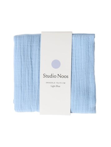 Studio Noos Swaddle Uni Medium - Light Blue
