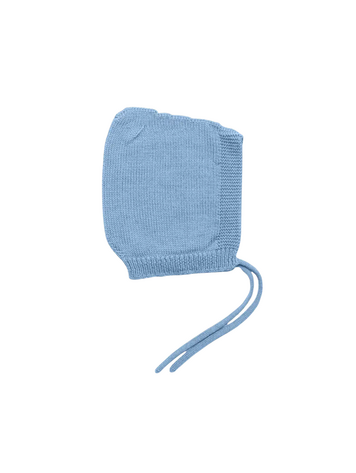 Hvid Pixie Bonnet Isidor - Light Blue