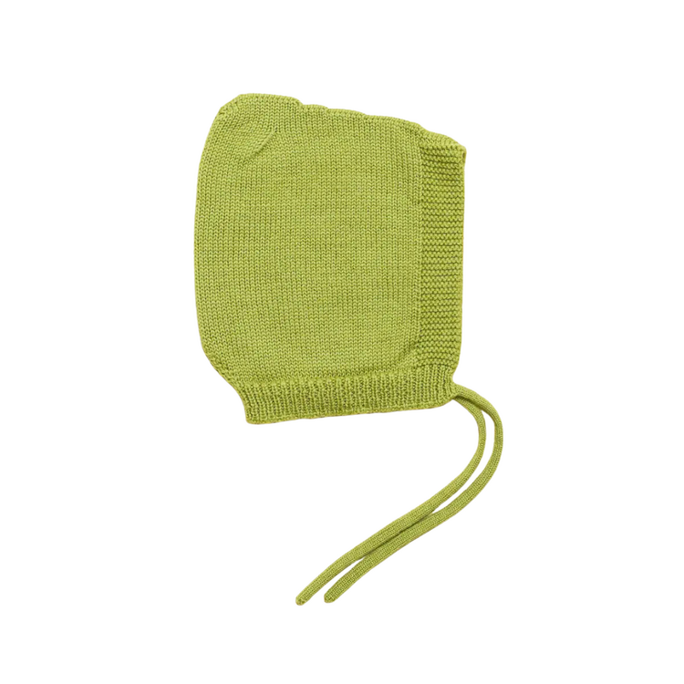 Hvid Pixie Bonnet Isidor - Lime