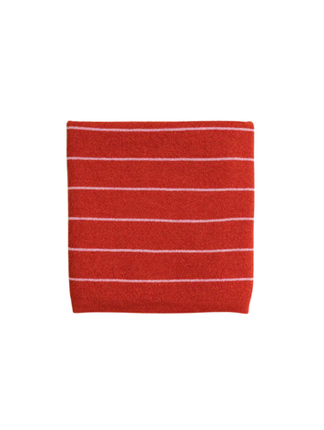 Hvid Dekentje Harry - Red/Cotton Candy