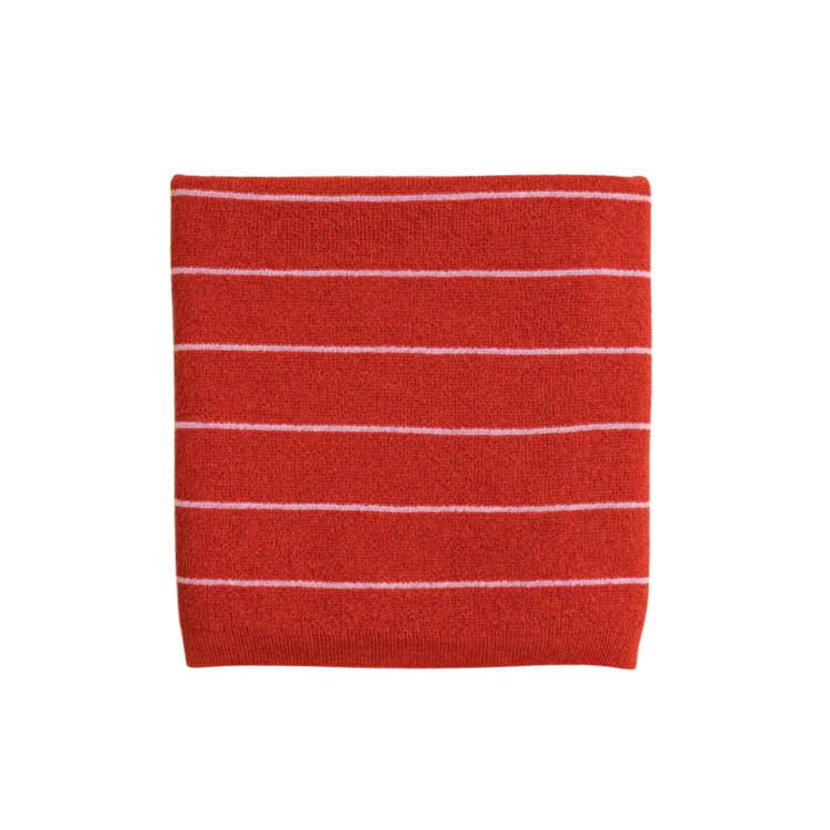 Hvid Blanket Harry - Red/Cotton Candy