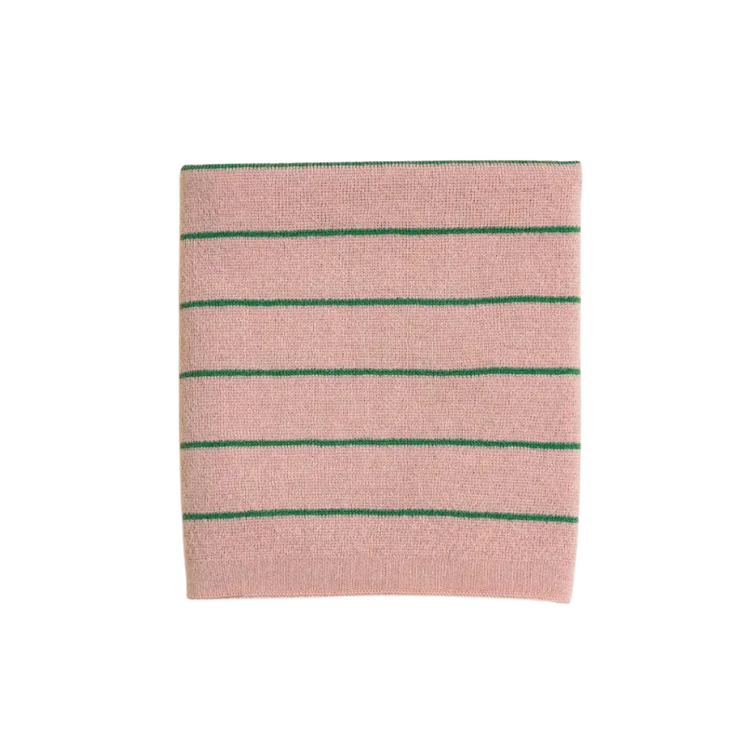Hvid Dekentje Harry - Powder/Grass