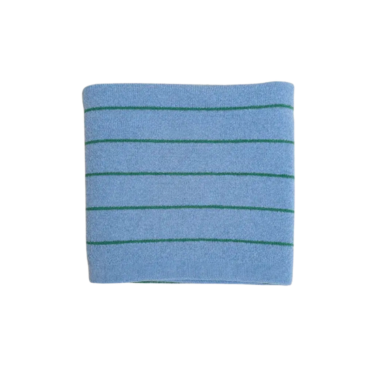 Hvid Blanket Harry - Light blue/Grass