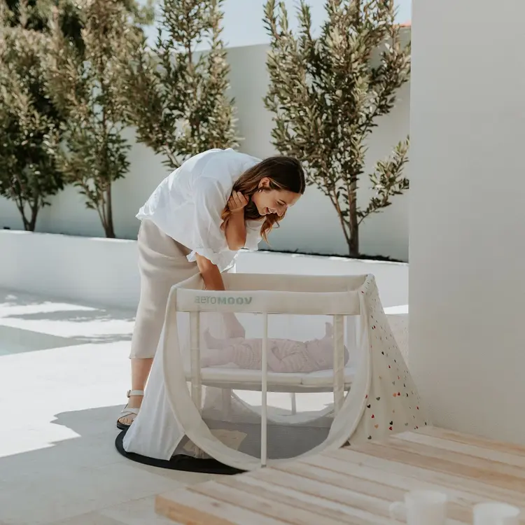 AeroMoov Aeromoov Instant Reisbed - Sand White