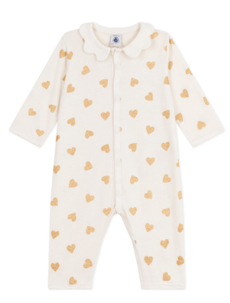 Petit Bateau Dors Bien Sans Pieds - Milk/Dore
