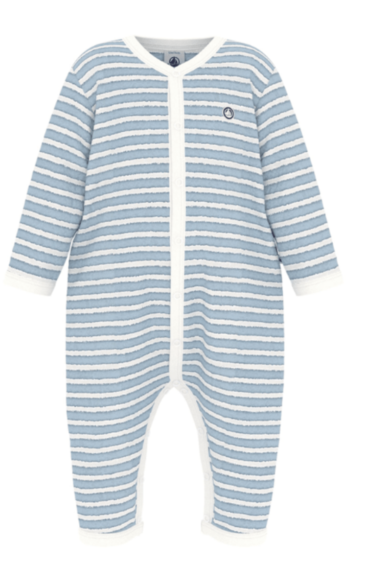 Petit Bateau Dors Bien Sans Pieds - Polaire/Milk