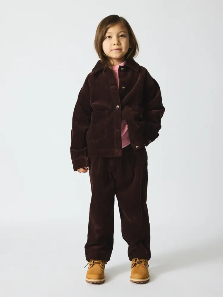 Bruno Bruno Nation Dorethy Corduroy Pants - Marron Plum
