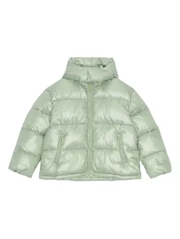 Bruno Bruno Nation Edith Puffer Jacket - Aqua Gray