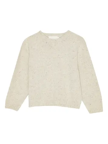 Bruno Bruno Nation Jude Sweater - Antique White Melange