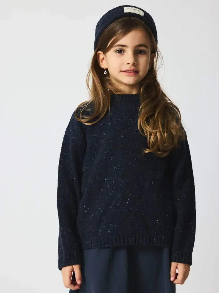 Bruno Bruno Nation Jude Sweater - Mood Indigo Blue