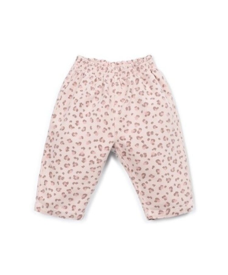 Play Up Printed Twill Trousers - Embroidery