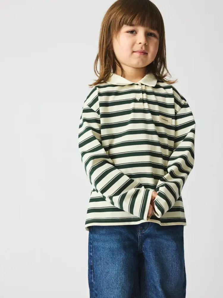 Bruno Bruno Nation Kai Polo T-shirt - Myrtle Jersey Stripe