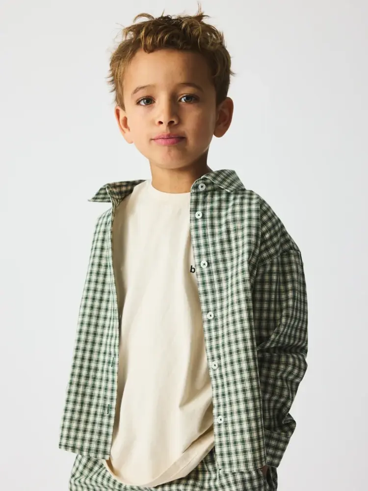 Bruno Bruno Nation Nohrla Check Shirt - Myrtle Green Check