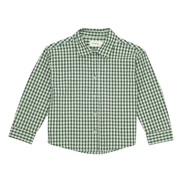 Bruno Bruno Nation Nohrla Check Shirt - Myrtle Green Check
