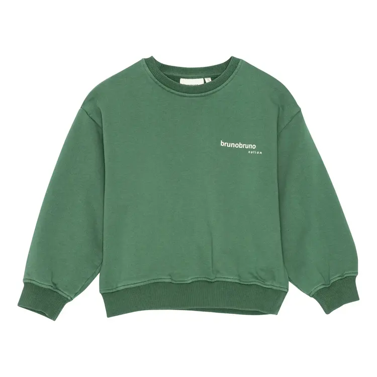 Bruno Bruno Nation Norah Sweatshirt - Myrtle Green