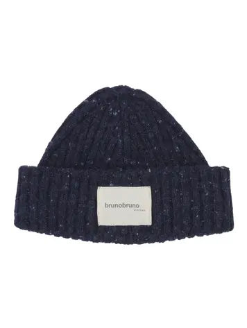 Bruno Bruno Nation Robert Fisherman Beanie - Mood Indigo Blue