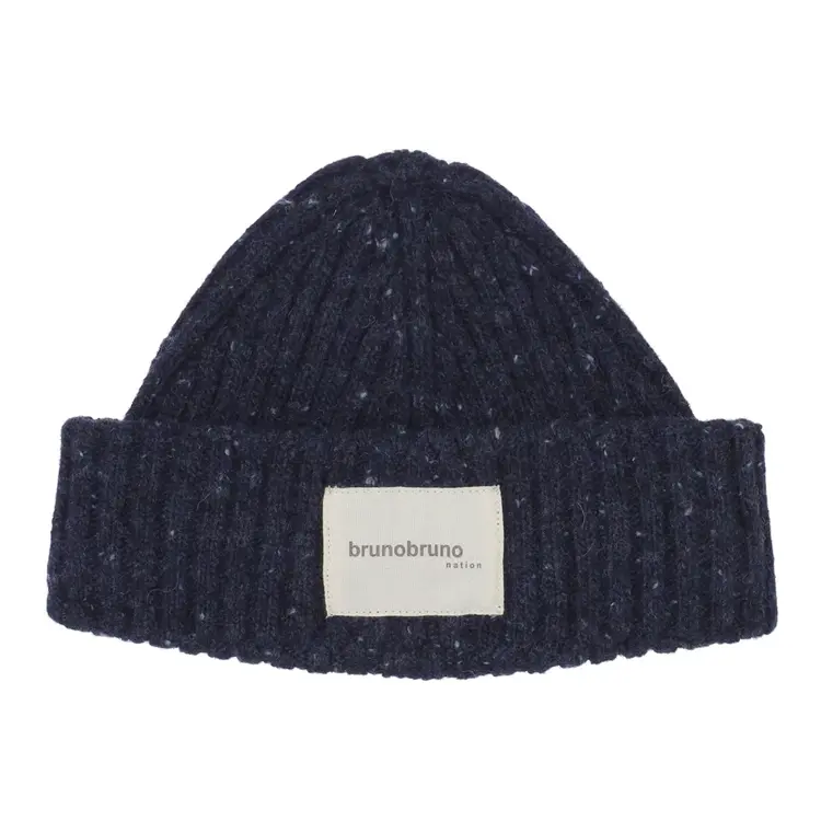 Bruno Bruno Nation Robert Fisherman Beanie - Mood Indigo Blue